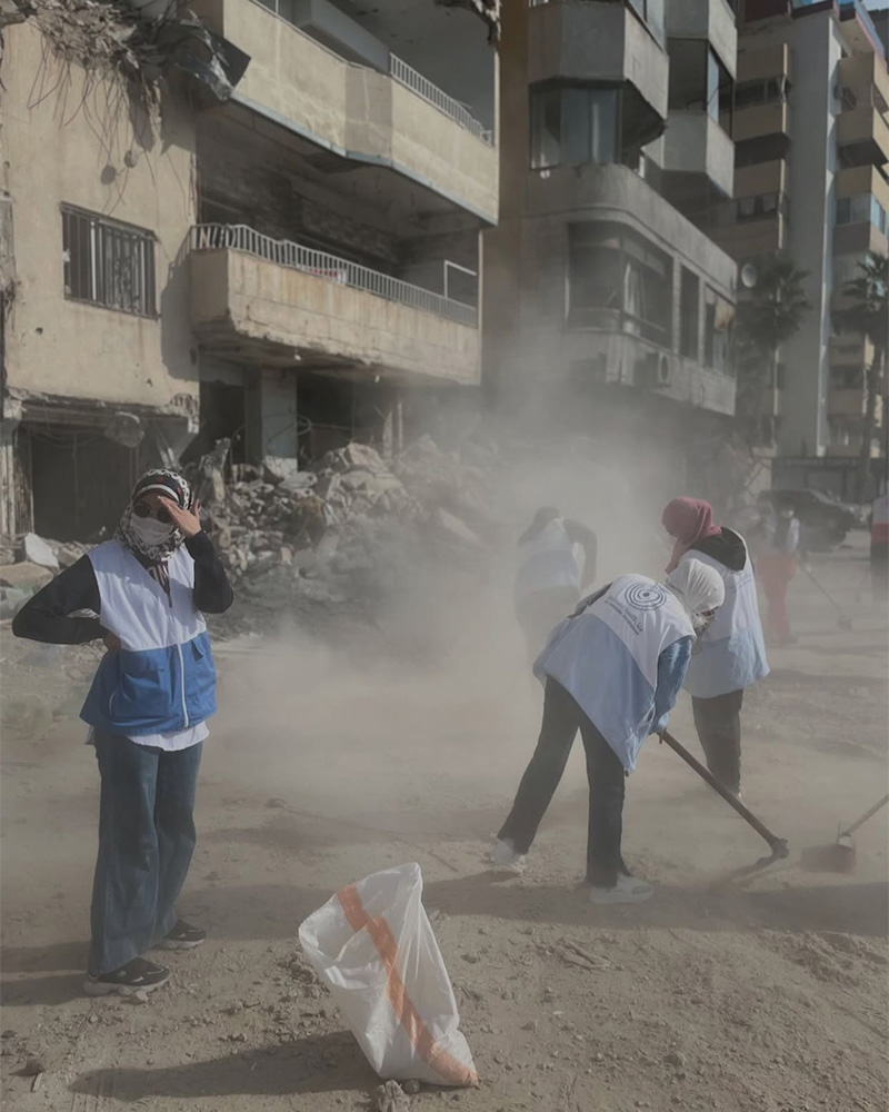 Our Volunteer Team’s Participation in Debris Removal